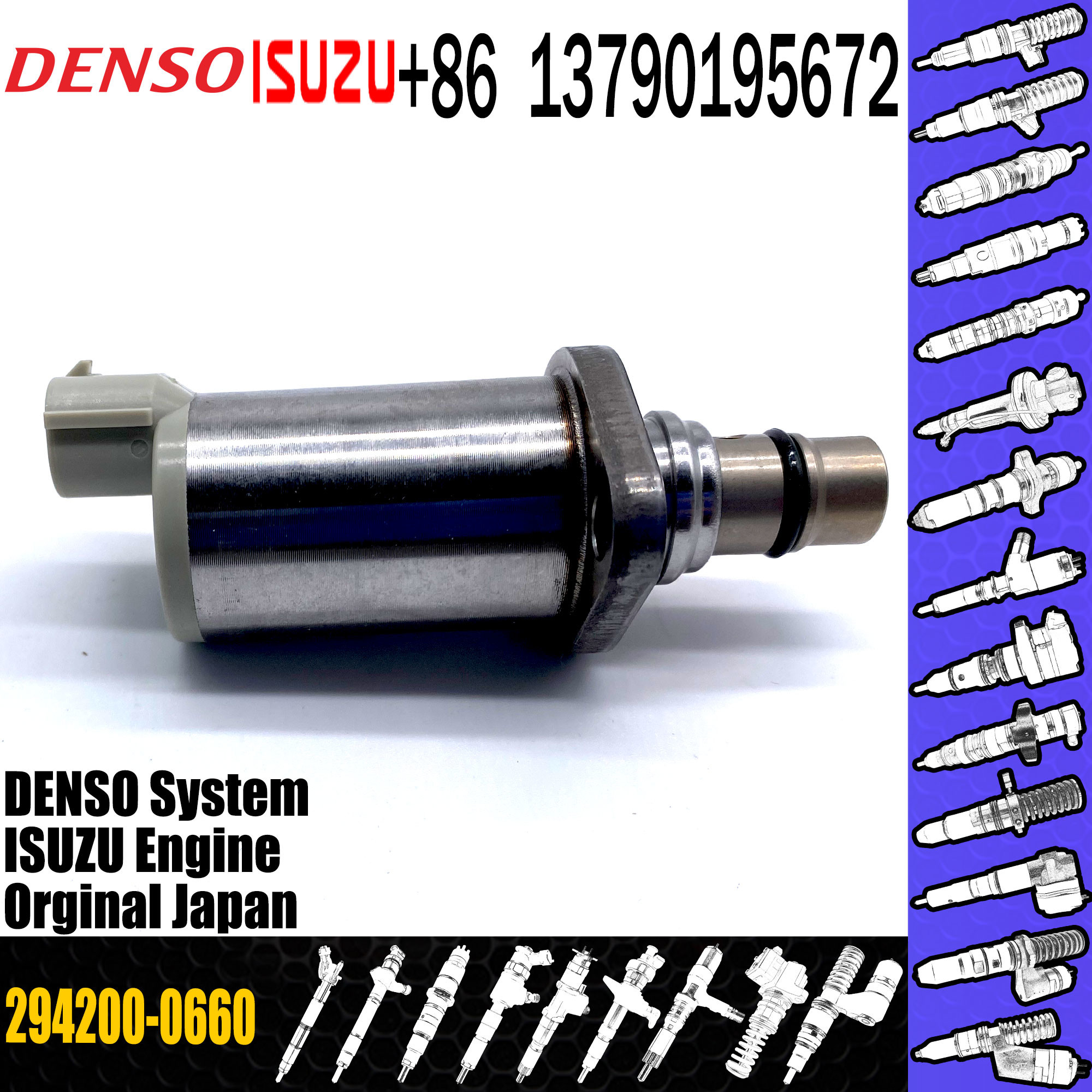 Diesel Engine Injector Control Valve 294200-0660 294200-0670
