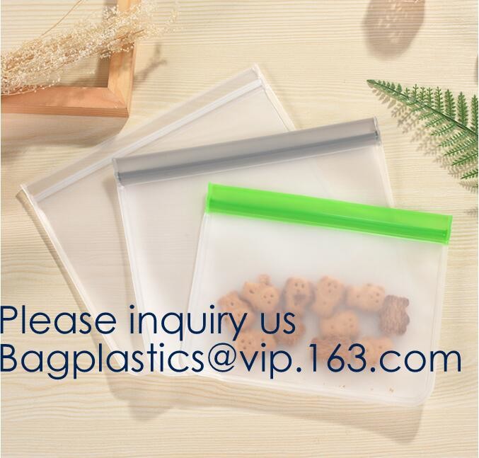 Reusable Transparent PVC Colored Bubble Zip lockk Bag,Eva/pe/pvc Zip lockk Frosted Biodegradable Clear Cellphone Garment Bag