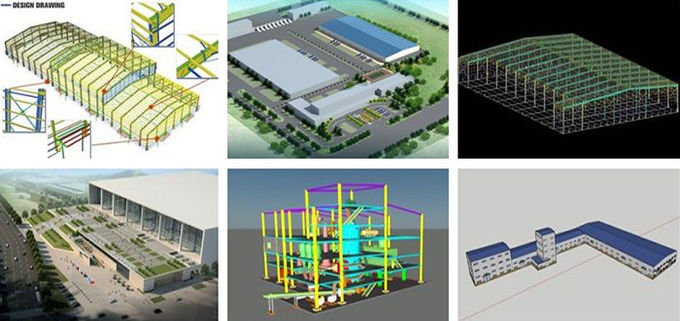 Steel Fabrication Hotel building Prefab High Rise Steel Structure Shopping Mall Building Steel Warehouse Building