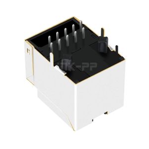 LPJD0726DNL 1000 Base-T Vertical Gigabit RJ45 MagJack Without Leds