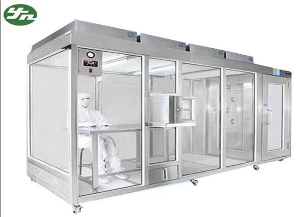 Ultra Clean Down Flow Clean Room Booth Class 100-100,000 For Cosmetic Industry