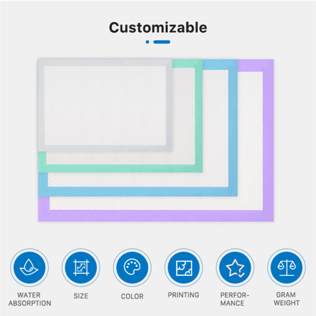 OEM wholesale Free Sample Hospital Medical underpad 60x90 disposable absorbent underpad adult