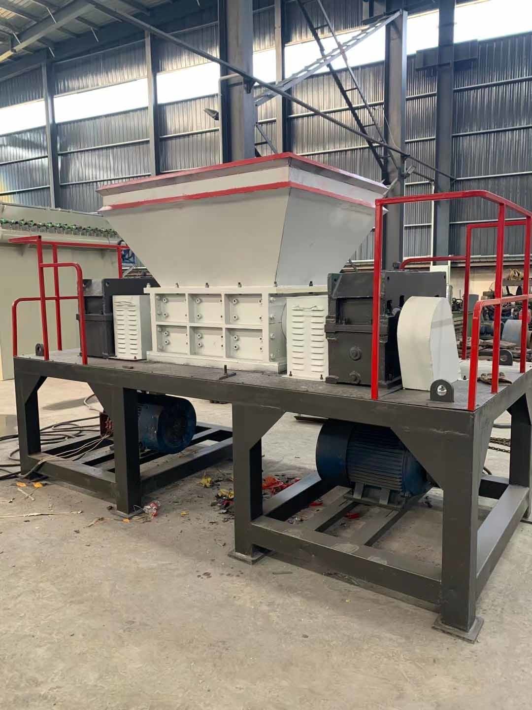 Rapid Shredding Cost-Effective Double Shaft Shredder Reliable Functioning