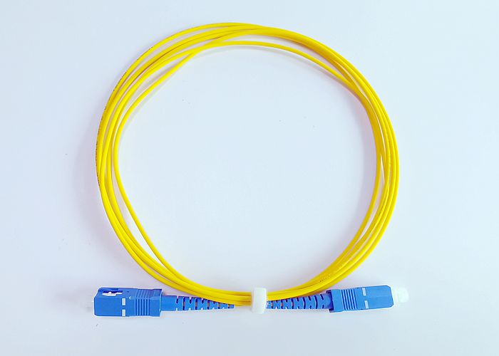 SC/UPC-SC/UPC simplex 2.0mm Ftth fiber optic patch cord singlemode G652D LSZH