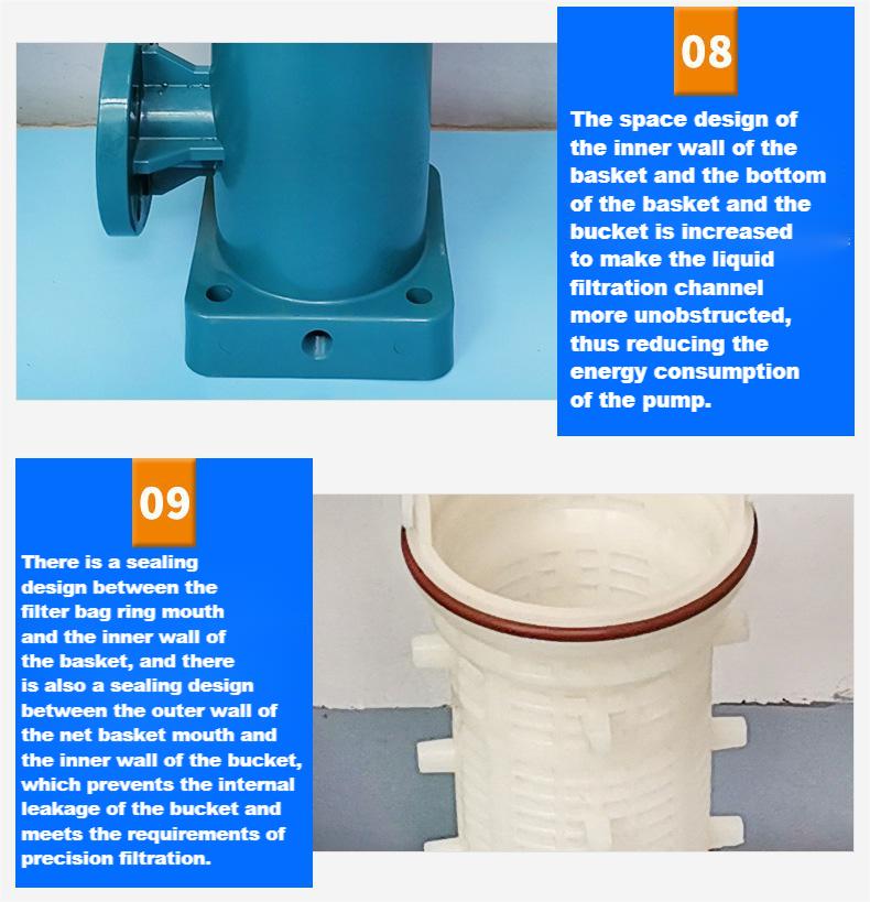 Customizable PP Bag Filter Housing for Seawater Desalination at Machinery Repair Shops