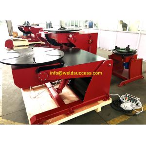 Hydraulic Titling And Rotary Welding Positioner Turntable 3 Tons