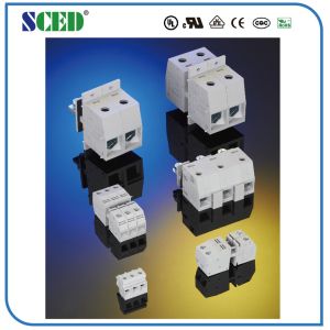 UL CE PA66 Wiring Terminal Block 600V/230A 25mm Terminal Width