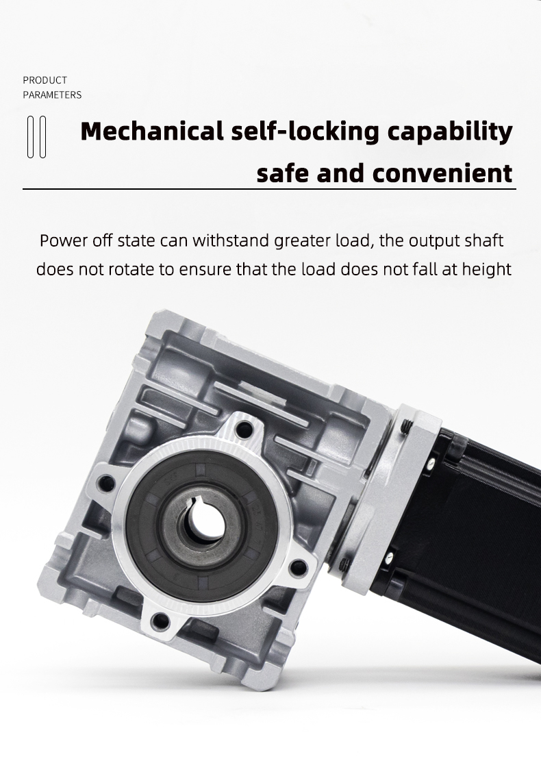 Efficient Reliable Stepper DC Worm Gear Motor For Industrial Automation System