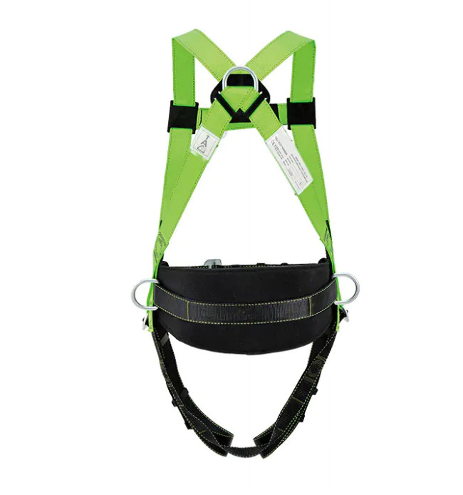 EN358 Full Body Harness Safety Belt Dorsal D Ring Tongue Buckle Legs 81cm - 121cm