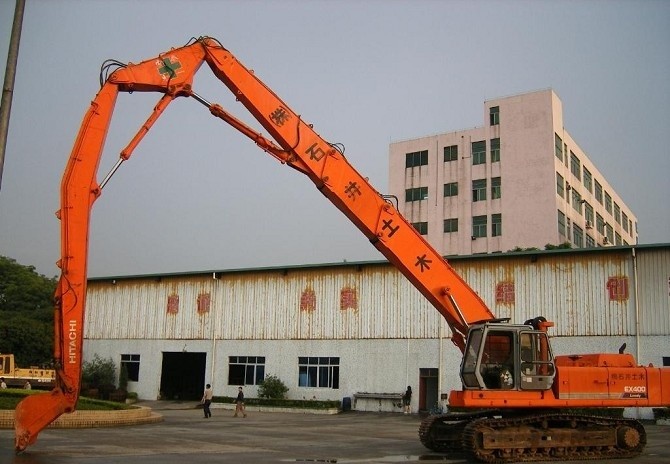 Q460D Long Reach Boom For Hyundai Excavator Tailored Construction Industry