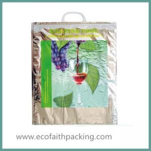  Aluminium Foil Thermal Cooler Bag with Plastic Handle Isothermal cooler bag Manufactures