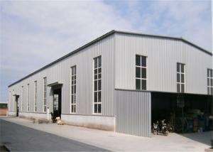  Metal Outdoor Storage Buildings , Large Trussed Lightweight Steel Frame Building Manufactures