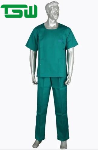 Anti Bacteria Multicolor 35gsm 70gsm Disposable Nonwoven Scrub Suits