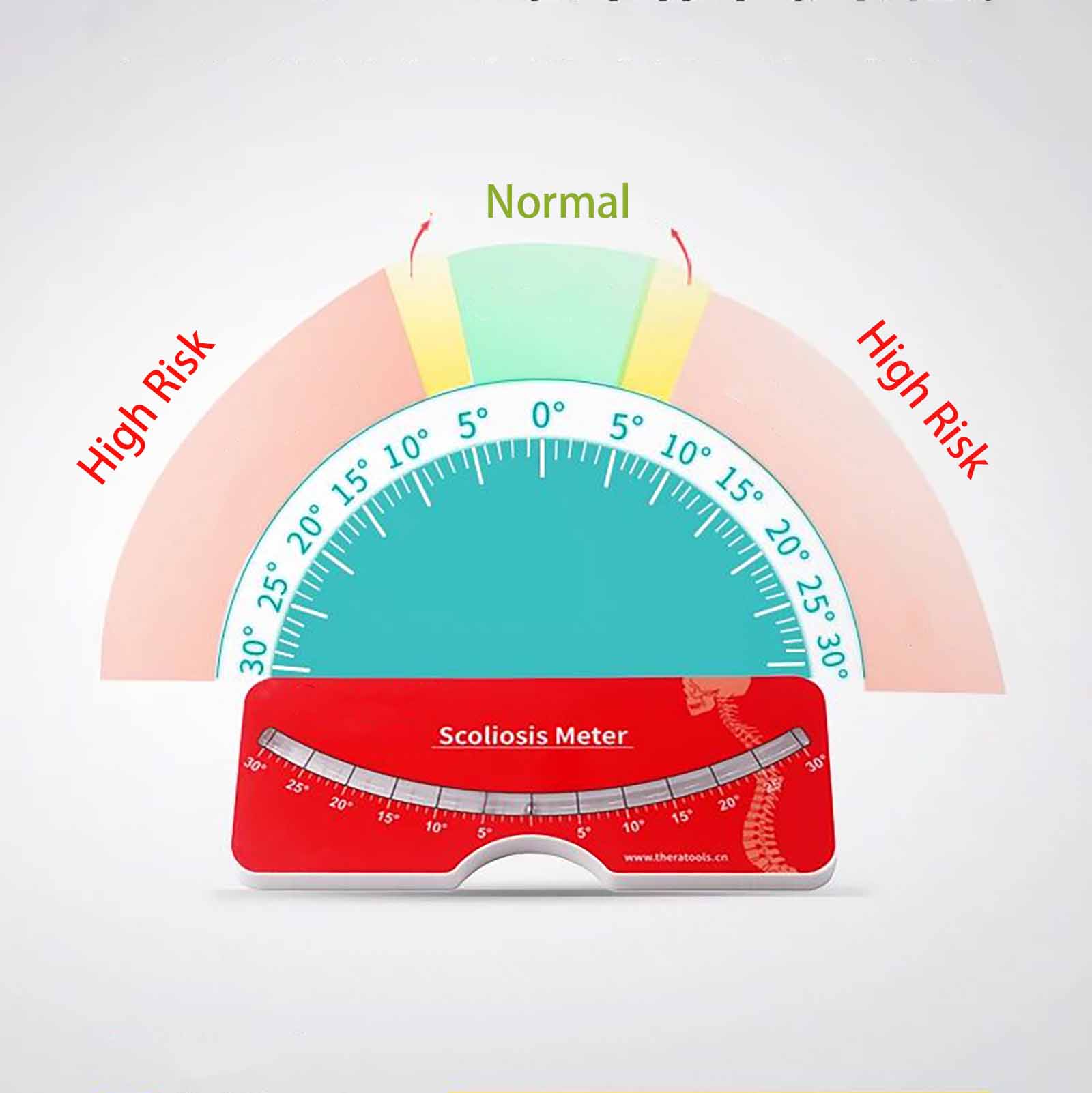 Portable Scoliosis Meter Device For Accurate Spinal Alignment Measurements
