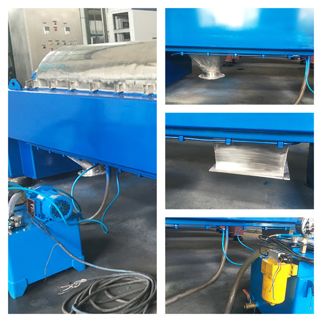 Horizontal Centrifuge Machine Palm Oil Mill Sludge Separation Waste Mud Decanter Centrifuge