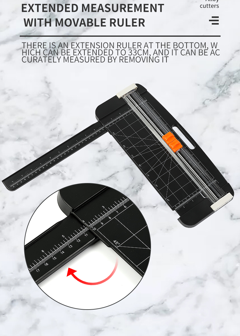 Multifunctional Mini A4 Paper Cutter 2 In 1 Cutting and Creasing for DIY Projects