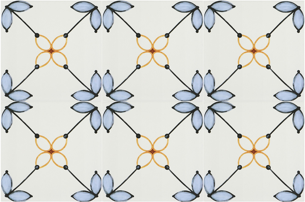 Beige 20x20cm Waterproof Interior Floor Flower Ceramic Rustic Tiles For Bathroom And Durable Tile For Kitchen