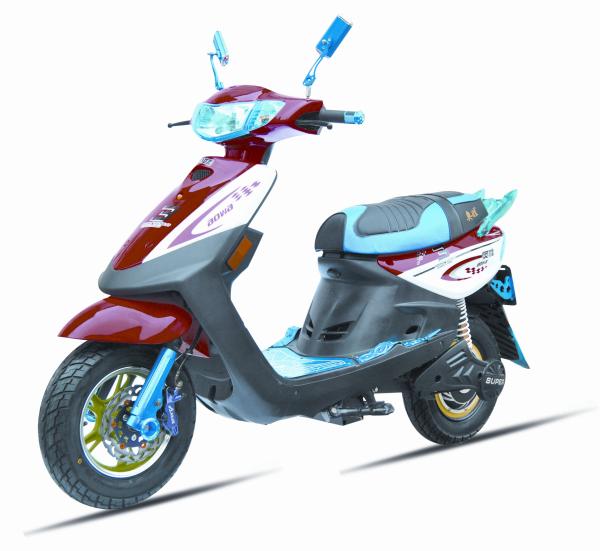 14'' Vacuum Tires Steel Frame Electric Touring Motorcycle 4-6 Hours Charging