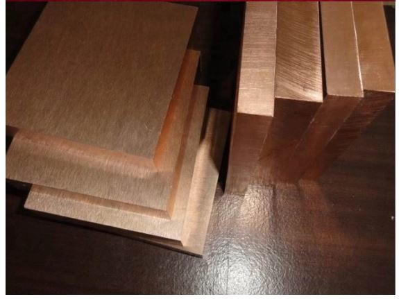 High Purity Tungsten Copper Alloy WCu Plates Polished / Pickling Surface