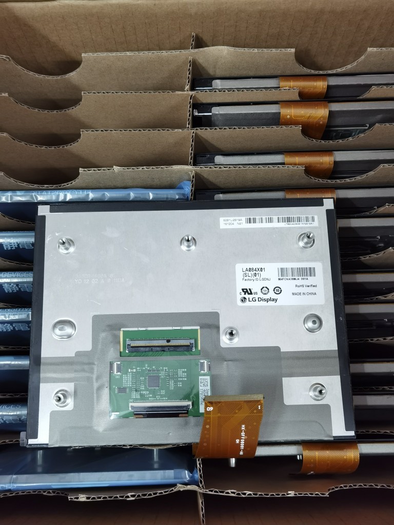 LA084X01-SL01 LG Display 8.4" 1024(RGB)×768, 170.496(W)×127.872(H) mm INDUSTRIAL LCD DISPLAY