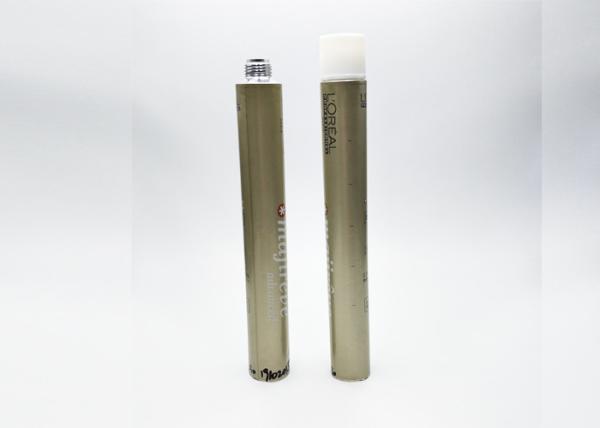 Sealed Membrane Aluminum Cosmetic Tubes Customized Tube Wall Thickness ISO9001