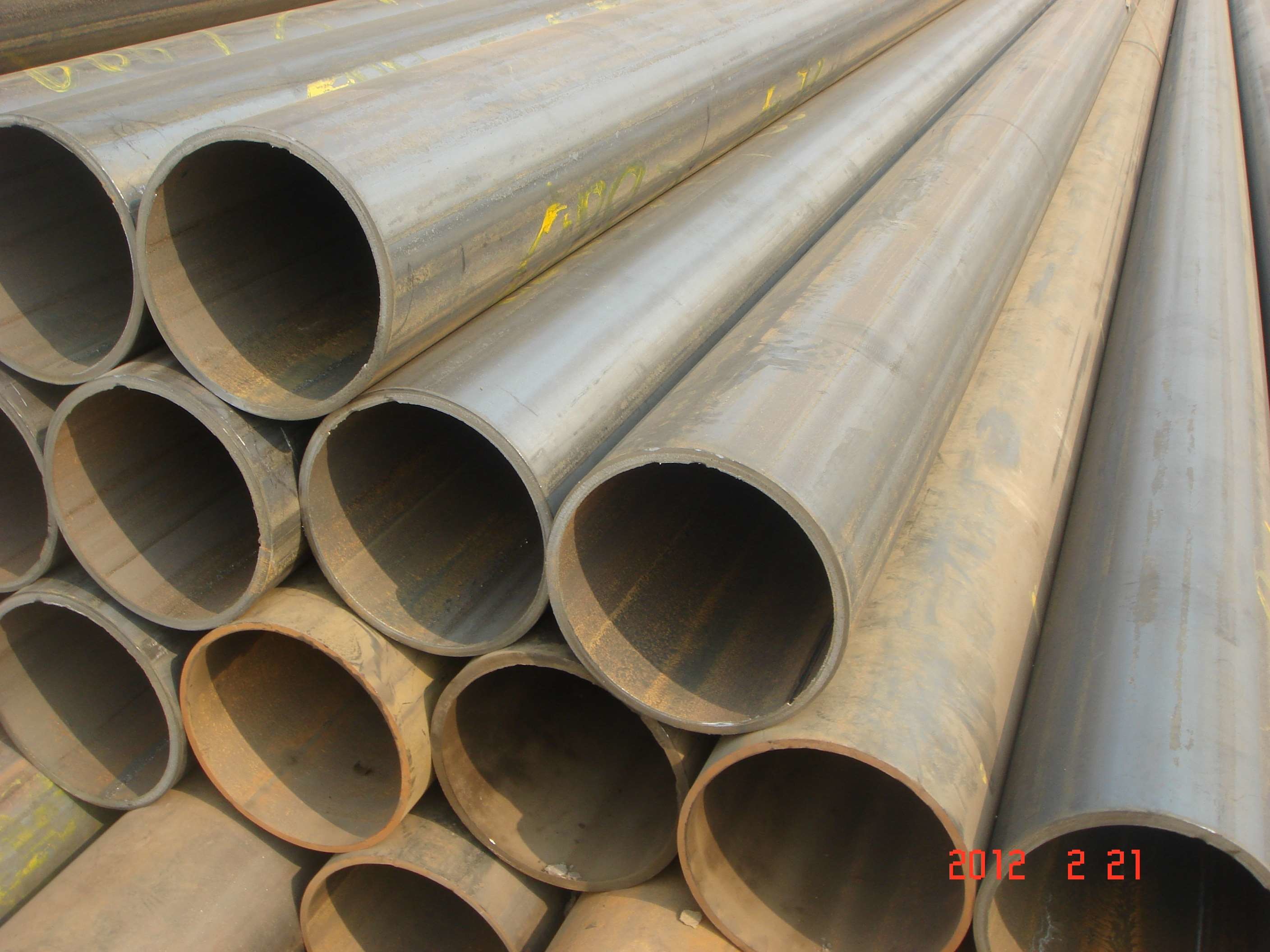EN10210 EN10219 S355JOH S275 ERW Carbon Steel Pipe