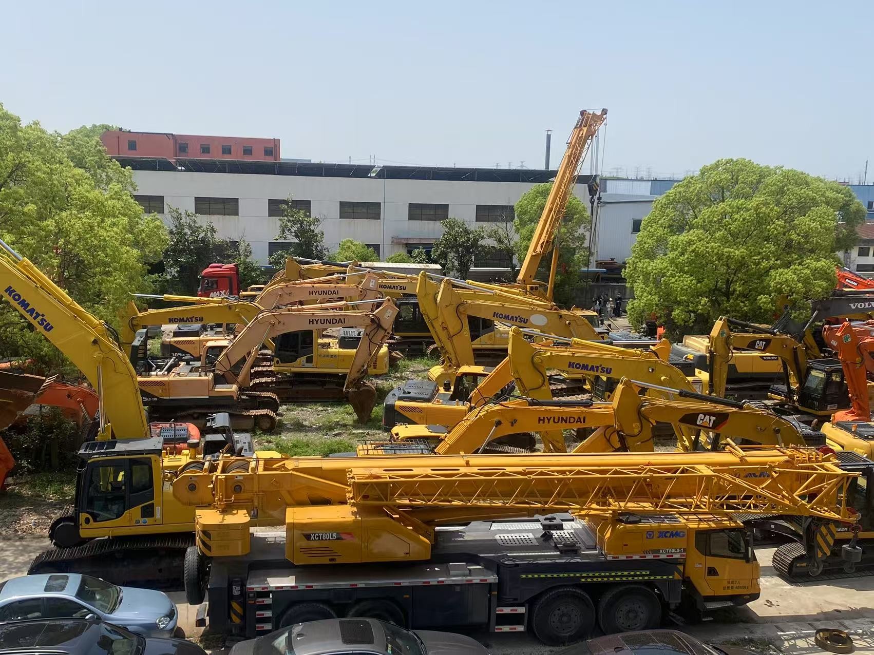 HOT Selling Used Excavator Hyundai 495Ls In Stock