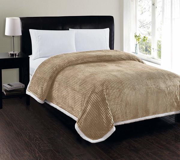 Highly Breathable Cozy Flannel Blanket Flannel Sheet Blanket For Hotel Machine