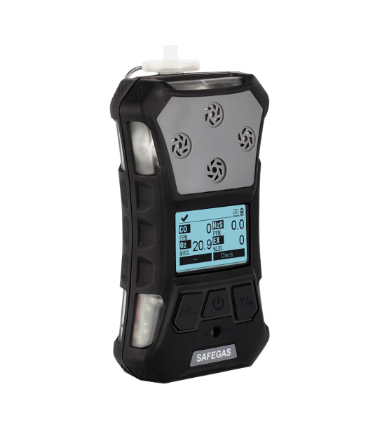 Confined Space CO H2S NH3 Multi Gas Detector with Imported Gas Sensor Large Capacity Lithium Battery