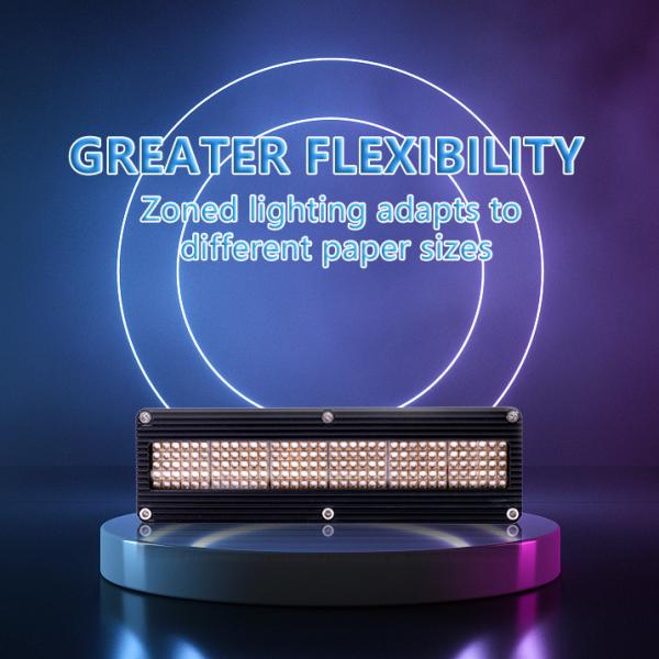 UV LED Curing Lamp 300*20 Water Cooling Curing System 300 UV Purple Light For