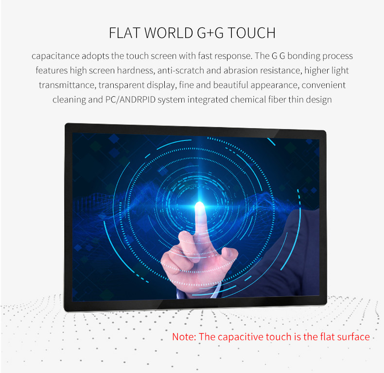 43 Inch Fully Enclosed Interactive Android Hanging Digital Signage