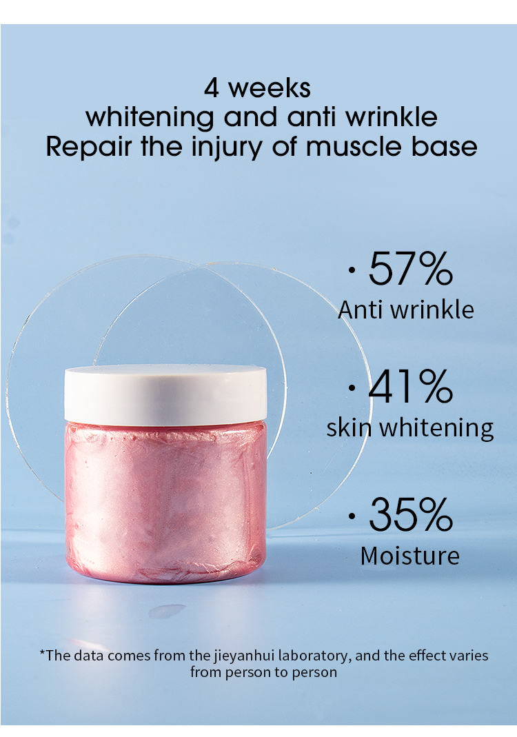 Brightening Pink 24K Gold Rose Mud Mask GMPC Oily Skin Face Mask