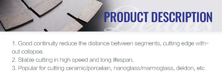 Silent Design D400 Sintered Stone Cutting Disc for High Cutting Speed Diamond Tools