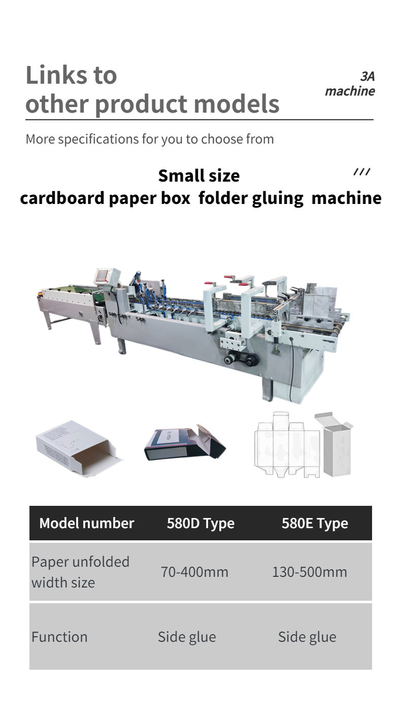 CQT 900YG-2 Pre-folded Bottom Lock Double Pieces Auto Corrugated Board Folder Gluer Flexo Folder Gluer Machine