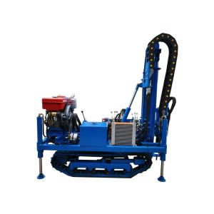 China 150 Meter Crawler Hydraulic Water Well Drilling Rig For Rocky Drilling on sale