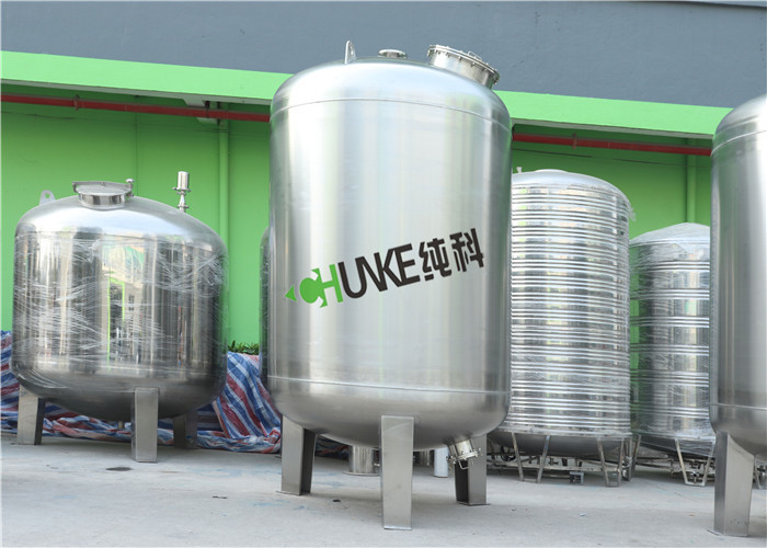Stainless Steel SS304 Water Filter Tank Carbon Filter Sand Filter Housing Water/Milk/Juice/Beer Storage Tank