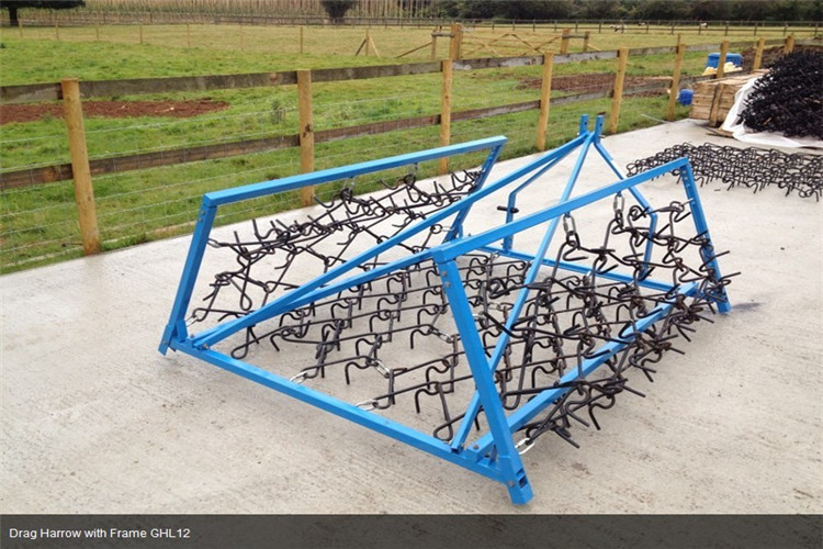 Factory Trailed Drag Harrows With 4'X8' And Mounted And Trailed Chain Harrows