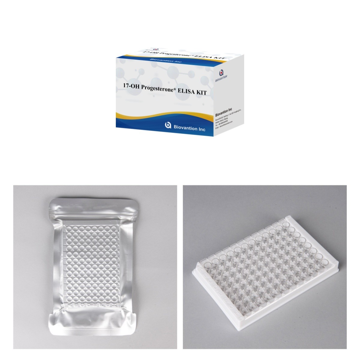 17-OH Progesterone Eluting In Vitro Diagnostic Elisa Test Kit For Women with Accessories Accurate Tests