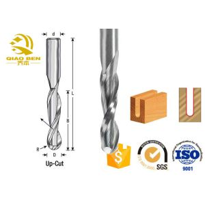 High Speed CNC Two Flute End Mill Carbide Tipped Milling Cutters Double Edge