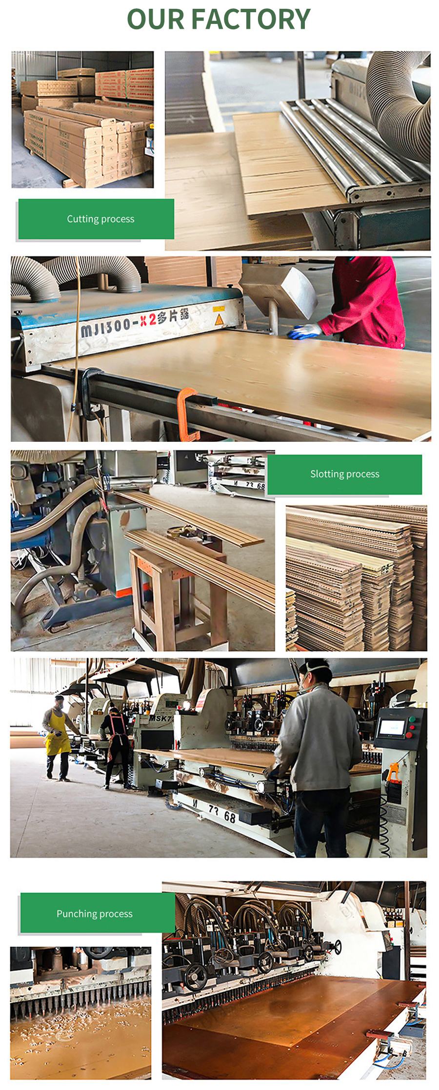 28-4 Pattern Melamine Grooved MDF Wood Panels for Effective Home Theater Soundproofing