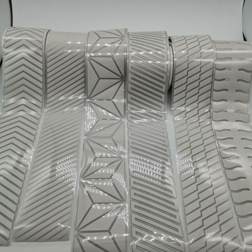 Quality Hi Vis Custom Heat Press Transfer Vinyl Segmented Reflective Tape for Clothing