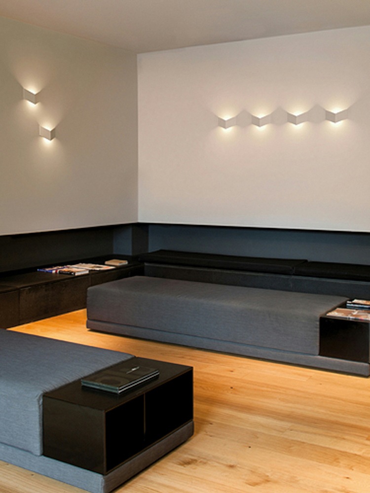 Modern Creative geometry Wall Lamp Bedroom Bedside Living Room Aisle three-Dimensional Wall Lamp(WH-OR-243)