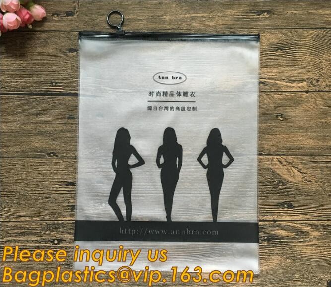 Plastic Bag OEM Custom PVC Loop Handle Image Printed Plastic Shopping Bag,Promotional Clear Waterproof Plastic Cosmetic