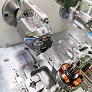 3-axis Control PS-W205D Fan Stator Winding Machine with 0.5-0.7 Mpa Source