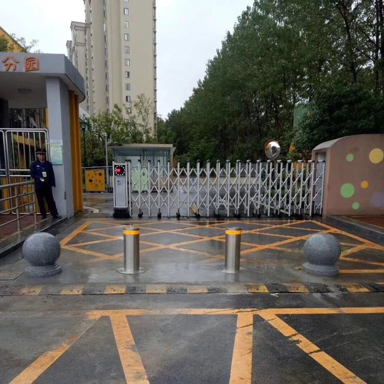 IP68 Hydraulic Road Blocker Automatic Security Electric Trafict Lifing Bollards