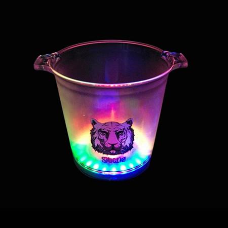 Multi-Color LED Ice Bucket For Le Grand Large Hotel, KTV, Leisure Bar, Coffee