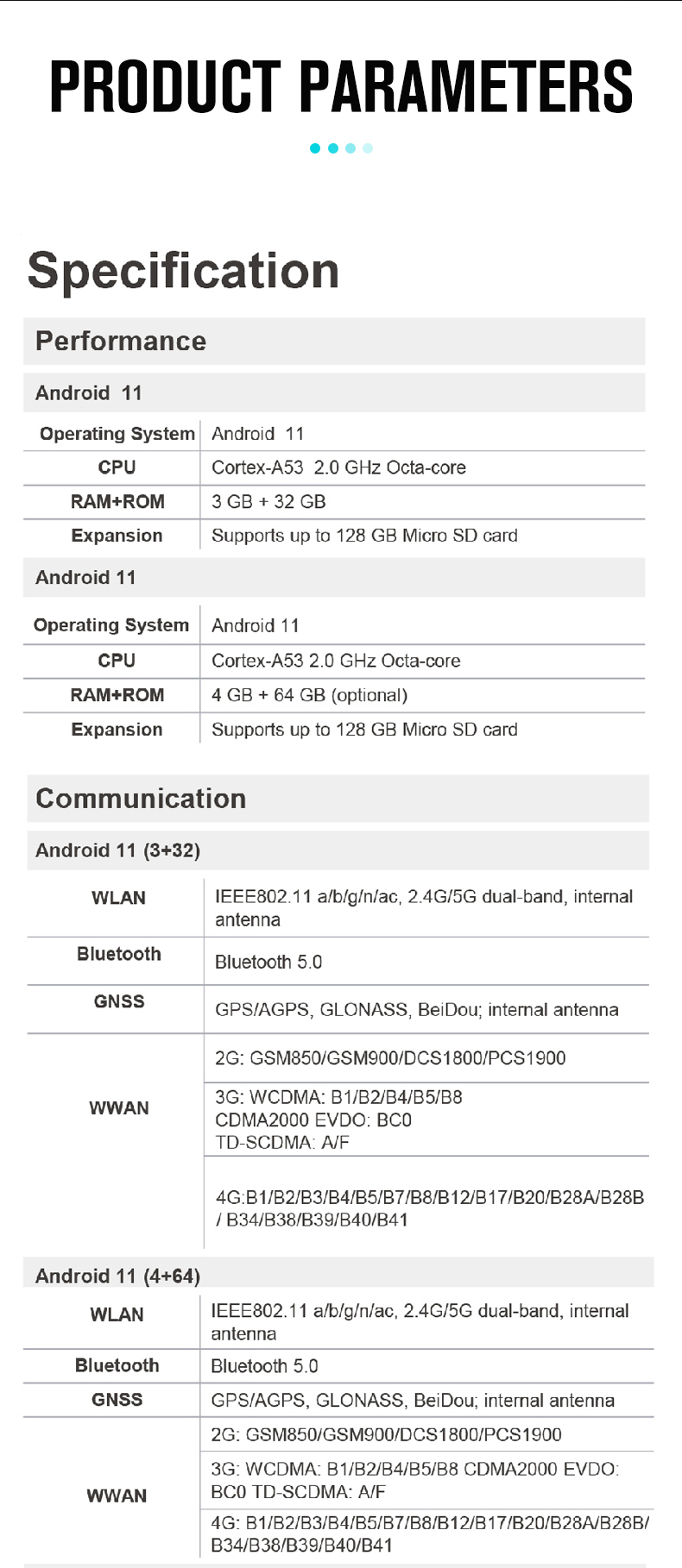 RFID NFC 13.56MHZ Handheld PDA Computer with 13MP Rear Camera and Barcode Scanner
