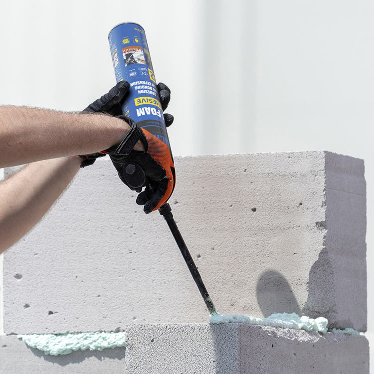 Industrial Adhesive PU Foam Packing Bonding Expandable Polyurethane Foam