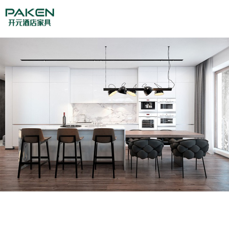 Customize Modern Villa Furniture Kitchen Furniture&Elegant And Marble