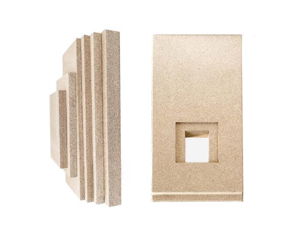 Industrial Lightweight Refractory Insulation Board Sound Absorption Durable